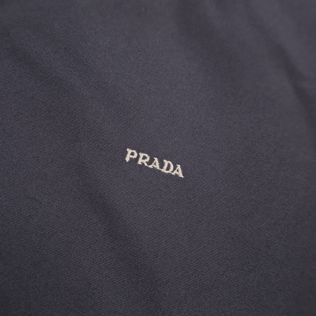 Prada Harrington Zip-Up Jacket - Dark Navy