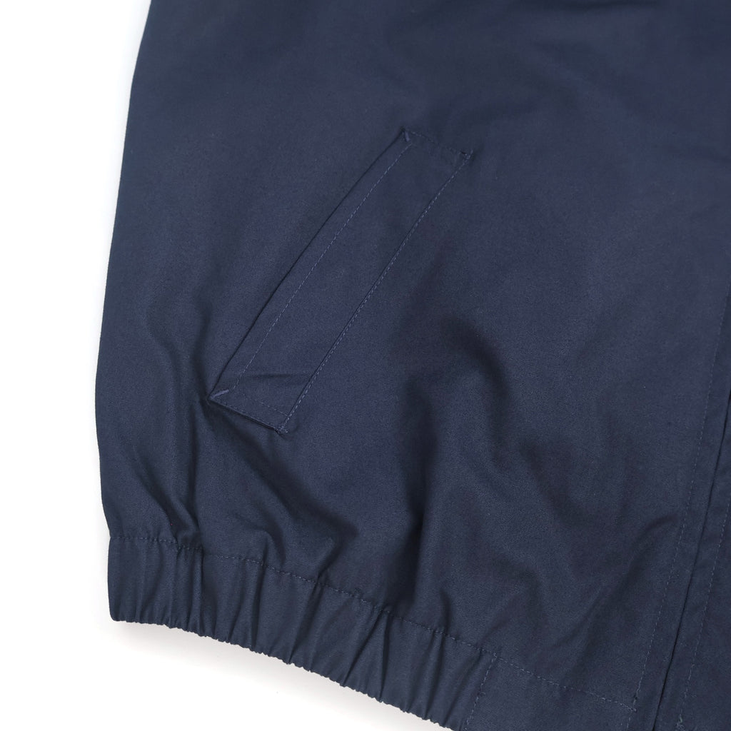 Prada Harrington Zip-Up Jacket - Navy Blue