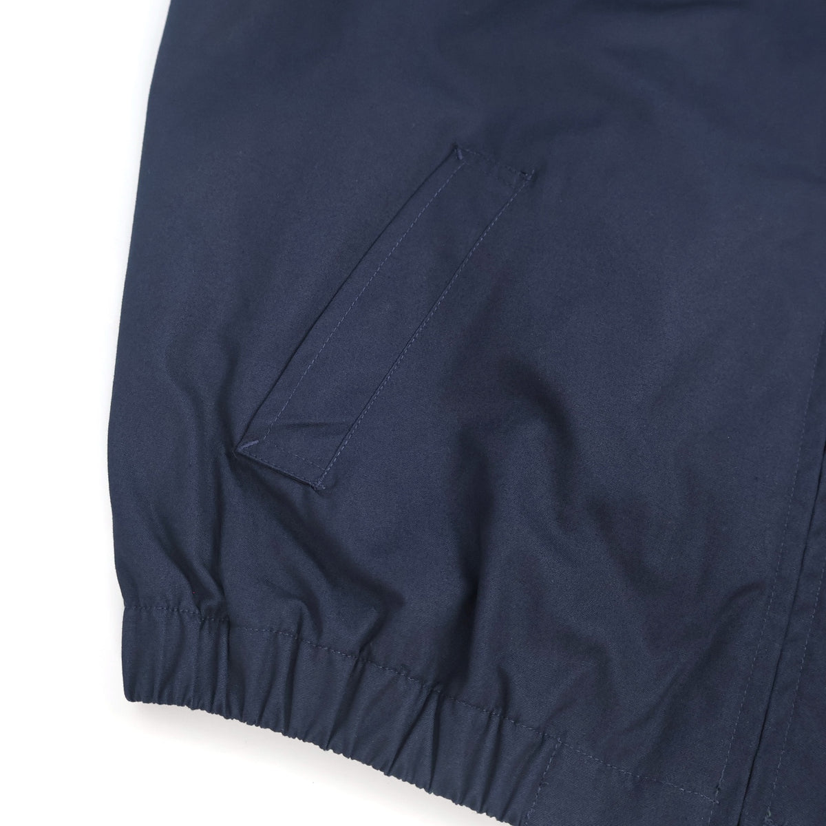 Prada Harrington Zip-Up Jacket - Navy Blue