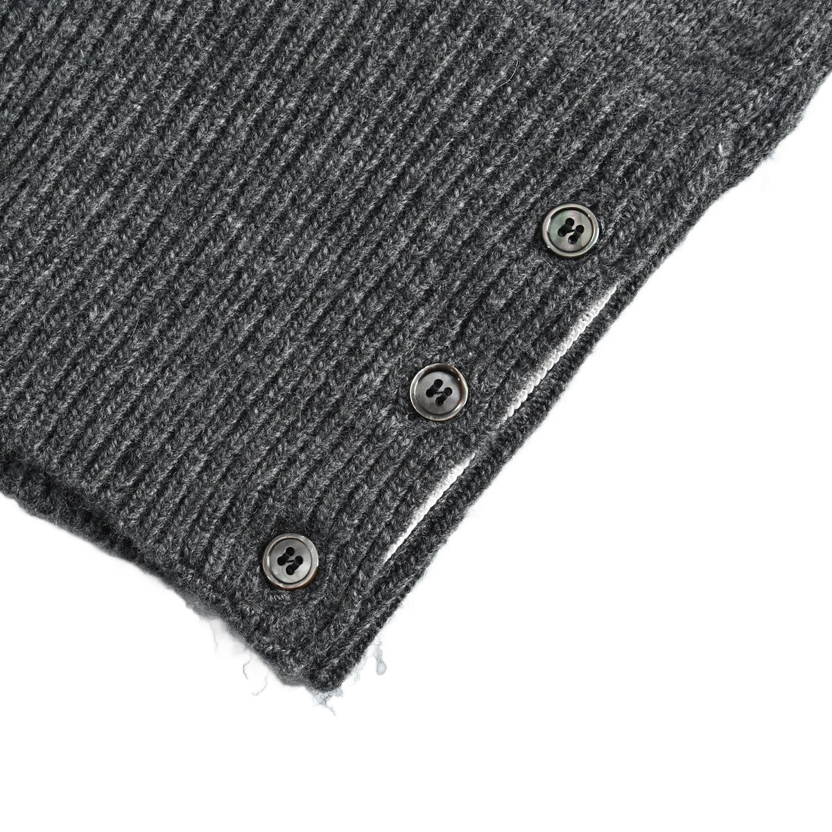 Thom Browne Four-Bar Crewneck Knit Sweater - Gray