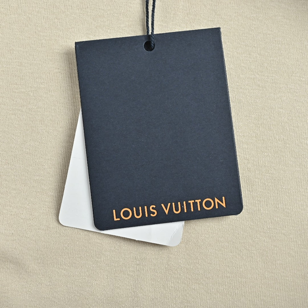 Louis Vuitton Letter-Embroidered Suede-Effect Bomber Jacket - Ivory