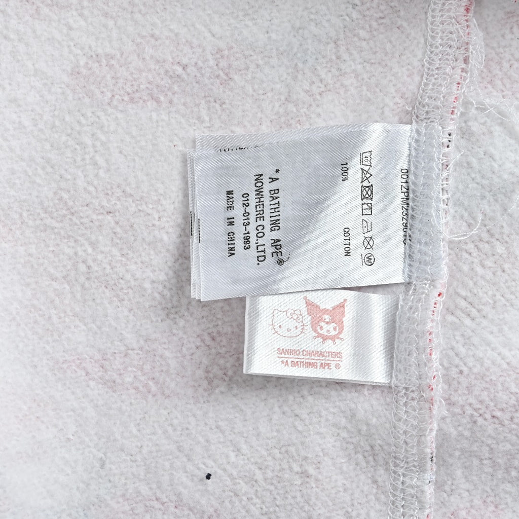 BAPE x Hello Kitty Pink Camo Zip-Up Hoodie