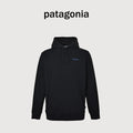 Patagonia Wave Graphic Pullover Hoodie - Black