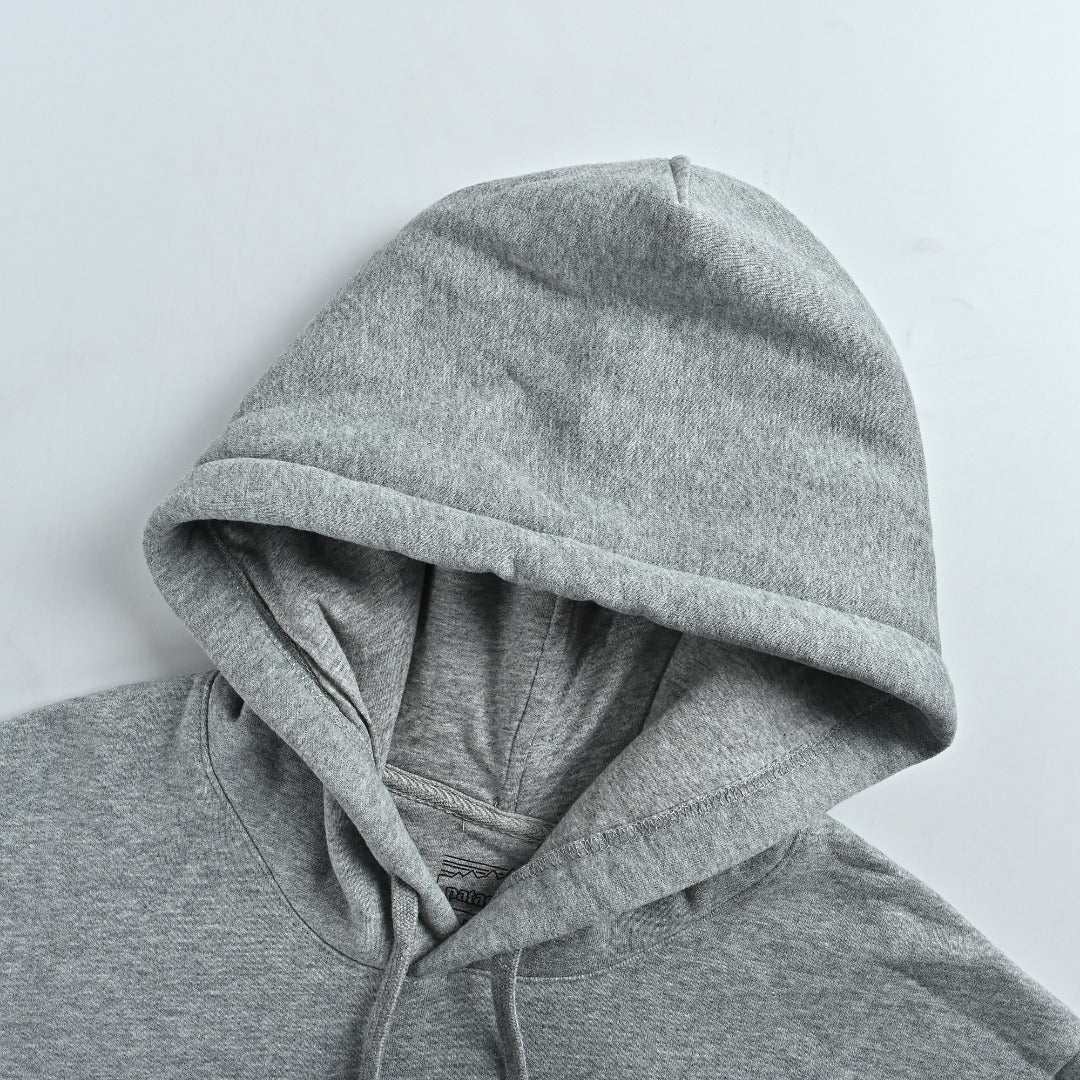 Patagonia Wave Graphic Pullover Hoodie - Gray