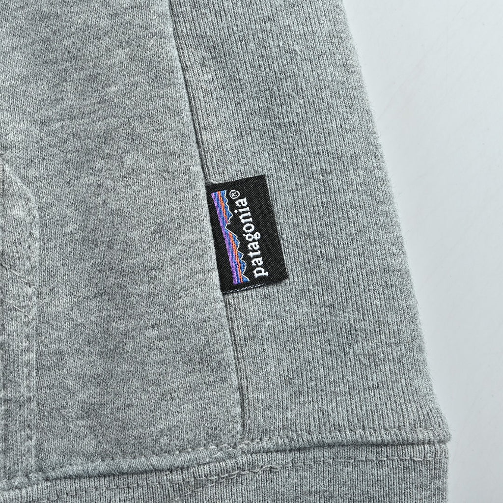 Patagonia Wave Graphic Pullover Hoodie - Gray