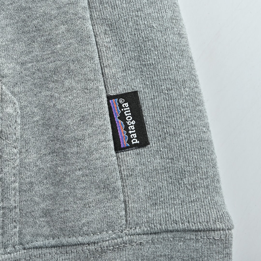 Patagonia Wave Graphic Pullover Hoodie - Gray