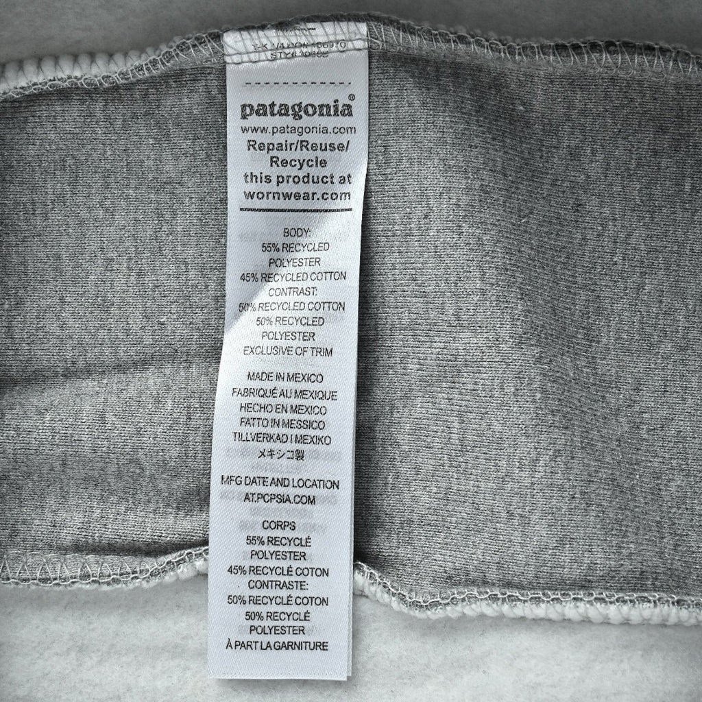 Patagonia Wave Graphic Pullover Hoodie - Gray