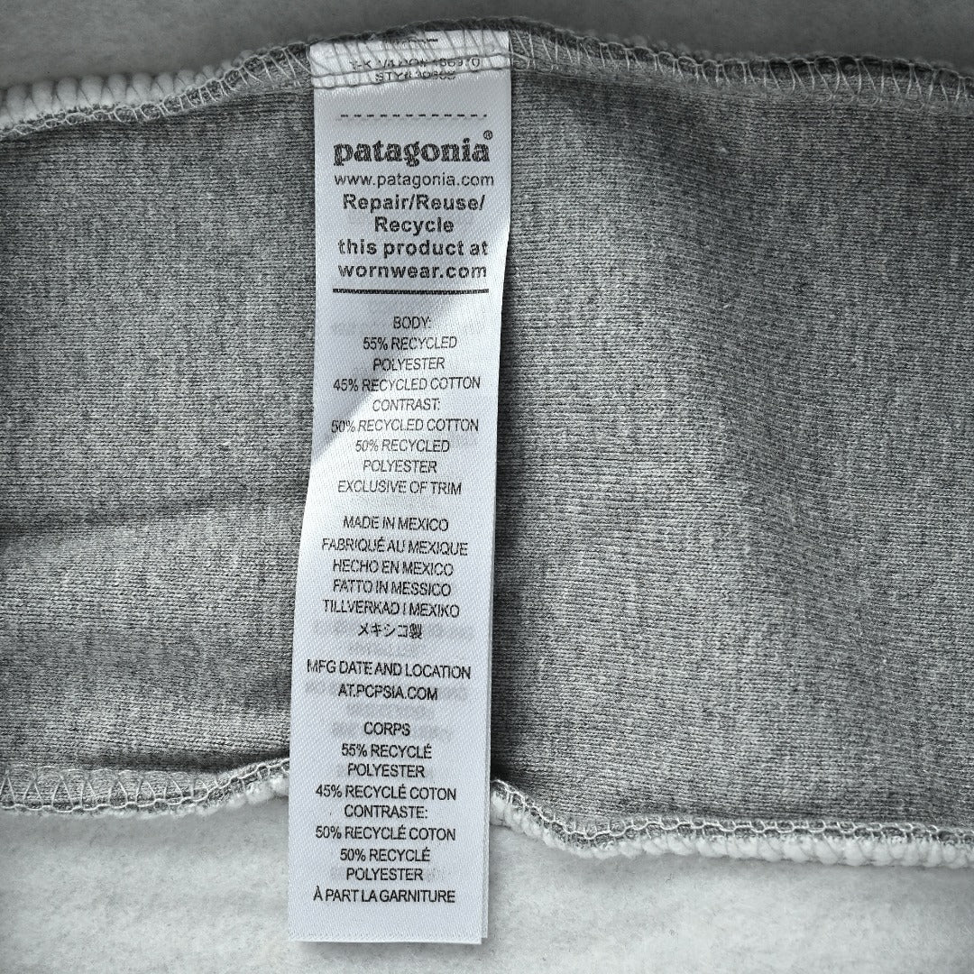 Patagonia Wave Graphic Pullover Hoodie - Gray