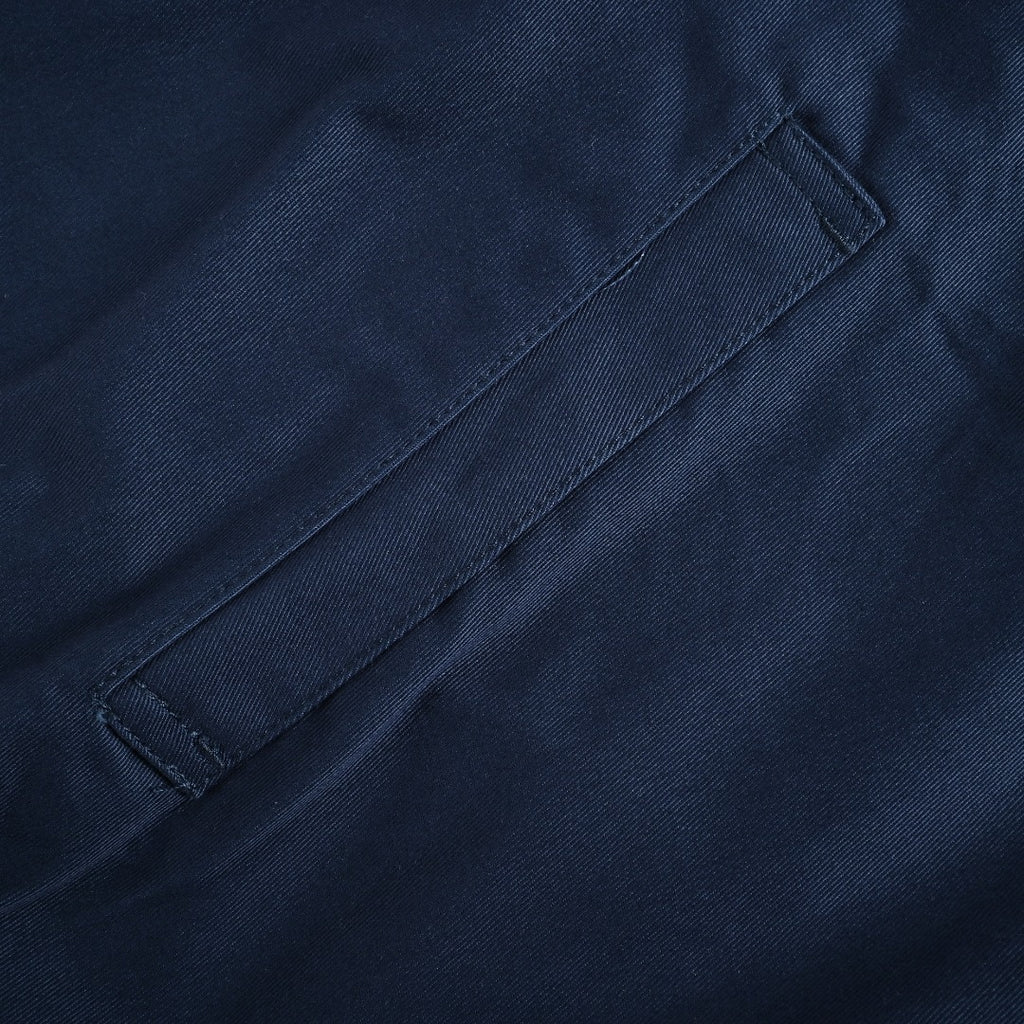 Ralph Lauren Pony-Embroidered Collared Zip-Up Jacket - Navy