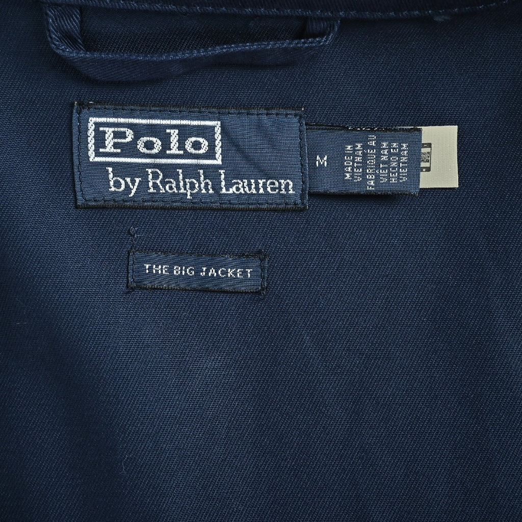 Ralph Lauren Pony-Embroidered Collared Zip-Up Jacket - Navy