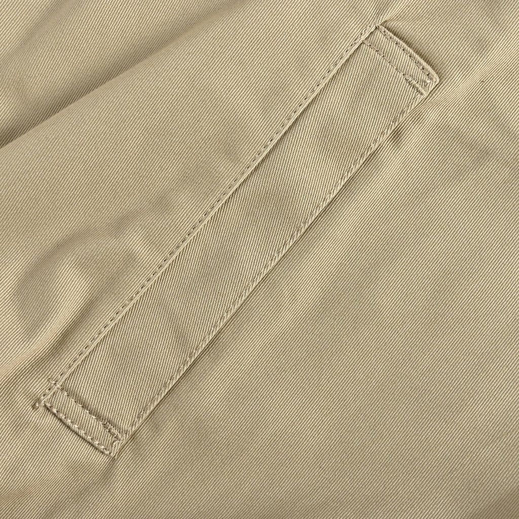 Ralph Lauren Pony-Embroidered Collared Zip-Up Jacket - Khaki