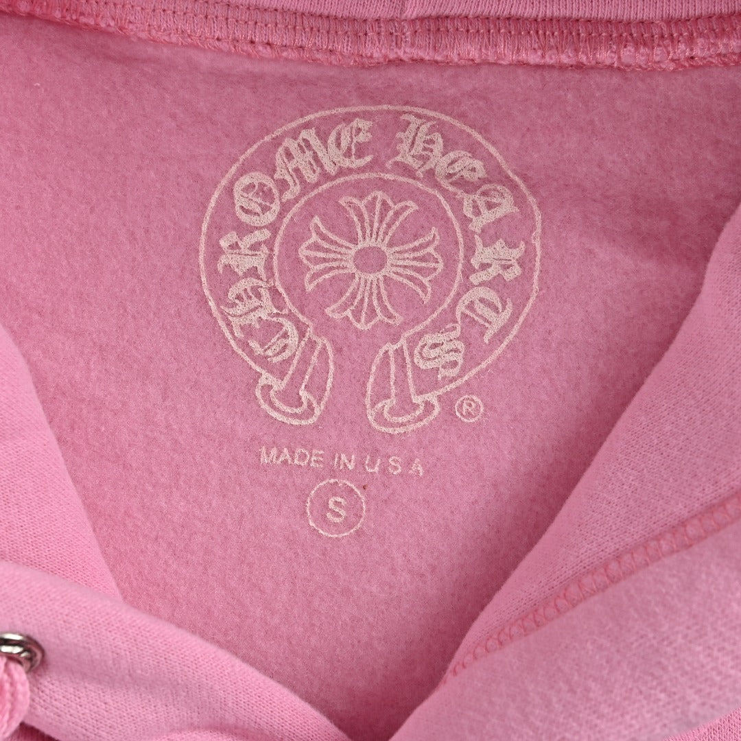 Chrome Hearts Graphic Pullover Hoodie - Pink