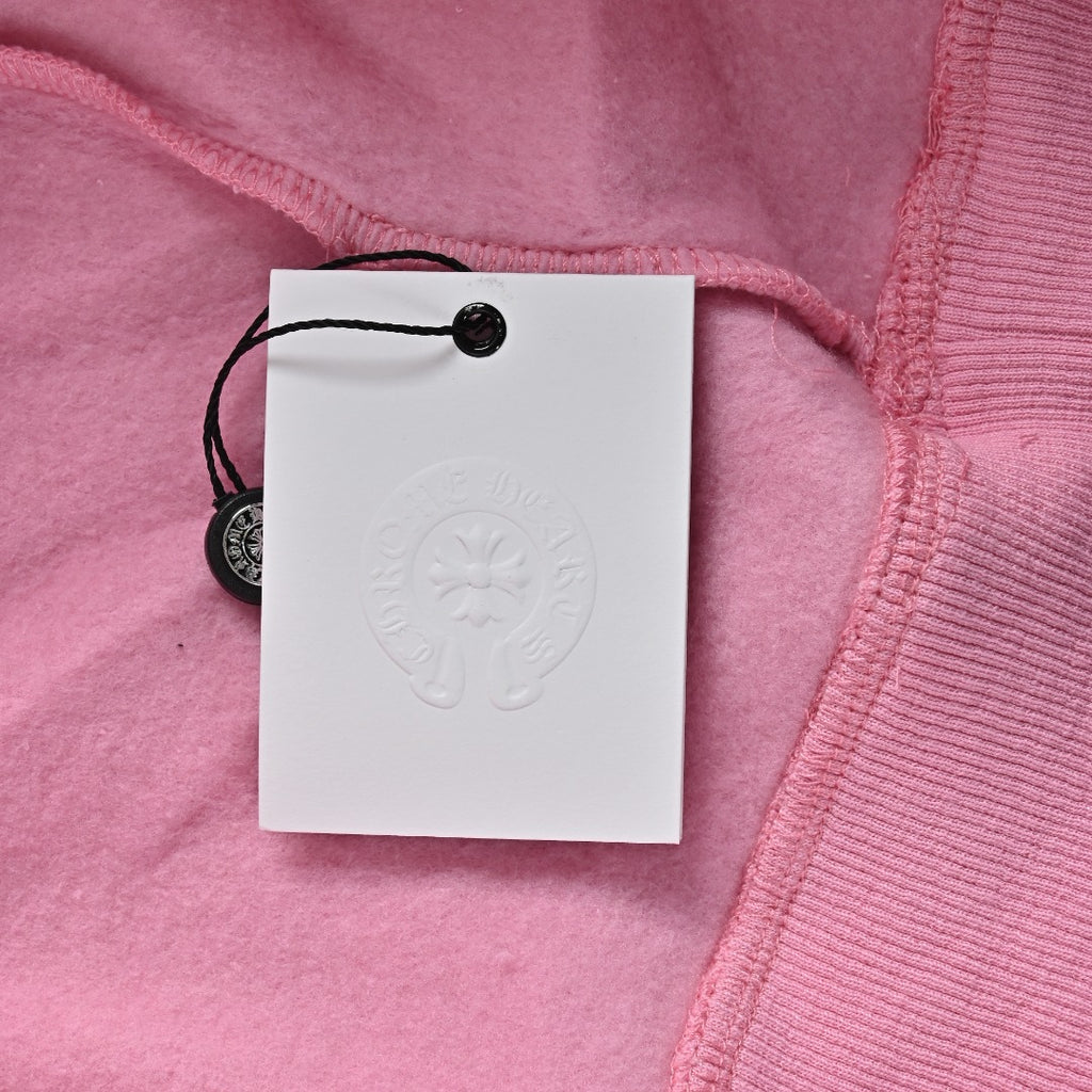 Chrome Hearts Graphic Pullover Hoodie - Pink