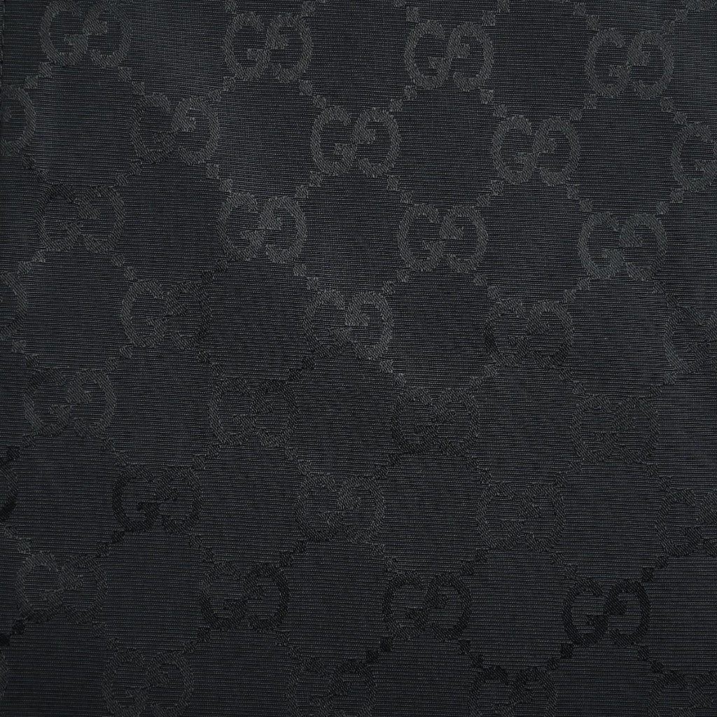 Gucci GG Jacquard Collared Jacket - Black