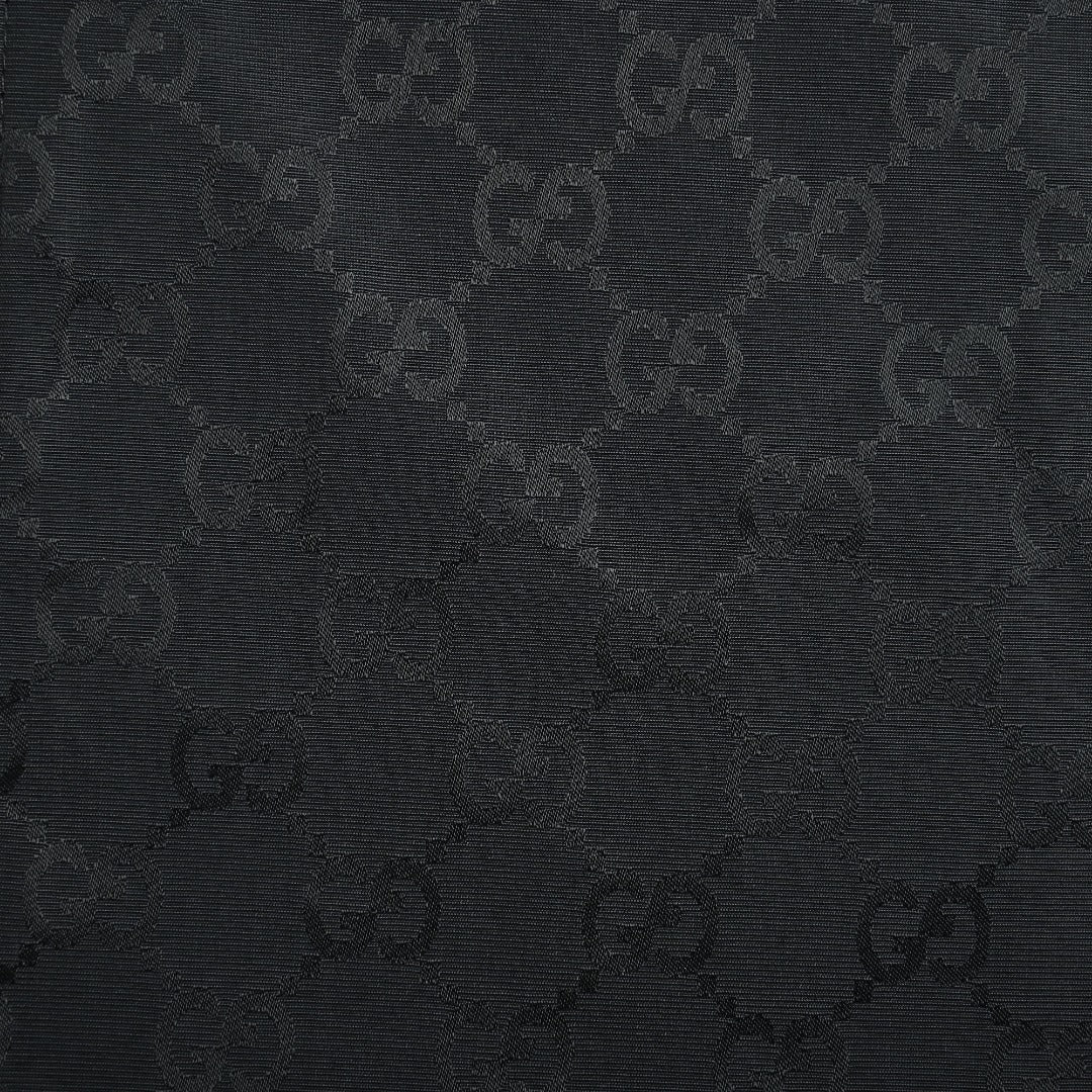 Gucci GG Jacquard Collared Jacket - Black