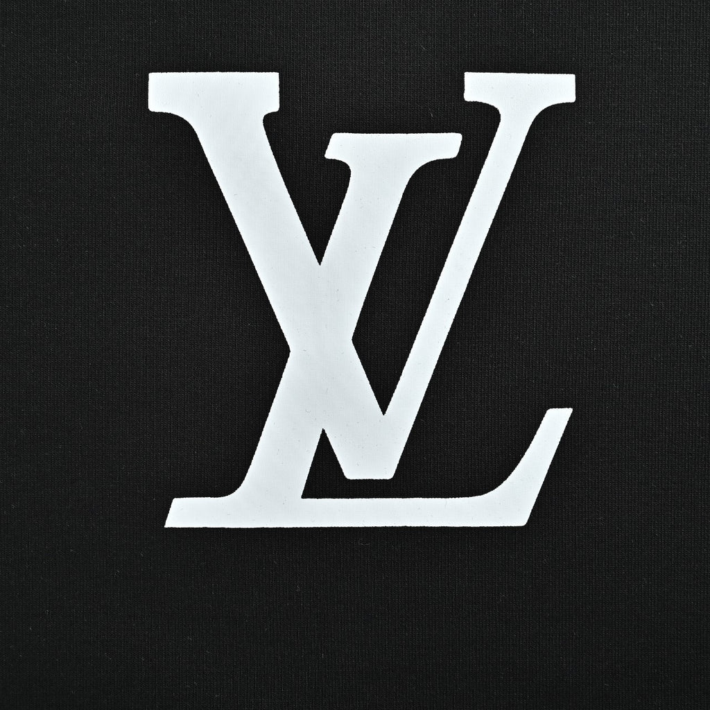 Louis Vuitton Monogram Graphic Crewneck Sweatshirt - Black