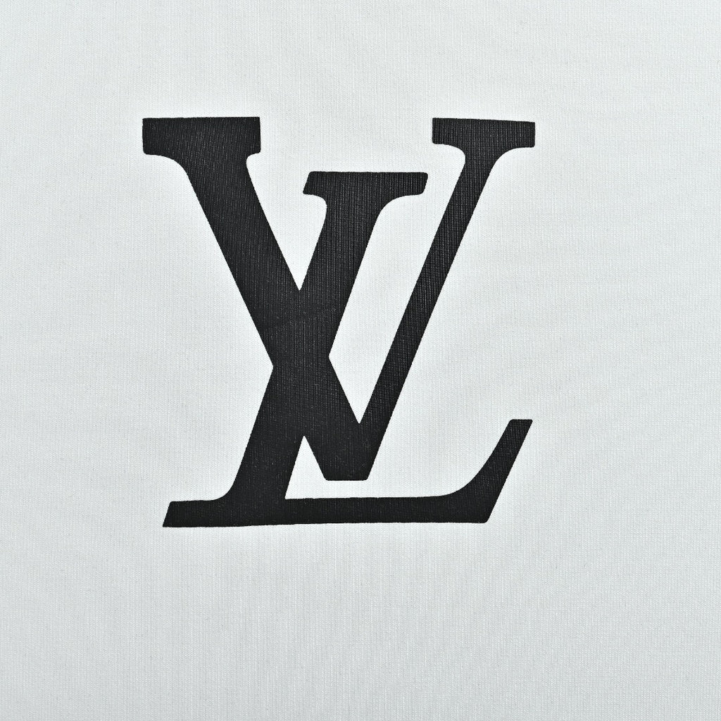 Louis Vuitton Monogram Graphic Crewneck Sweatshirt - White