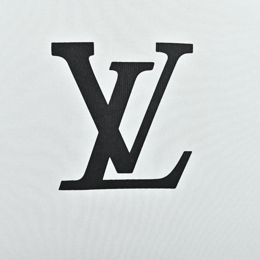 Louis Vuitton Monogram Graphic Crewneck Sweatshirt - White