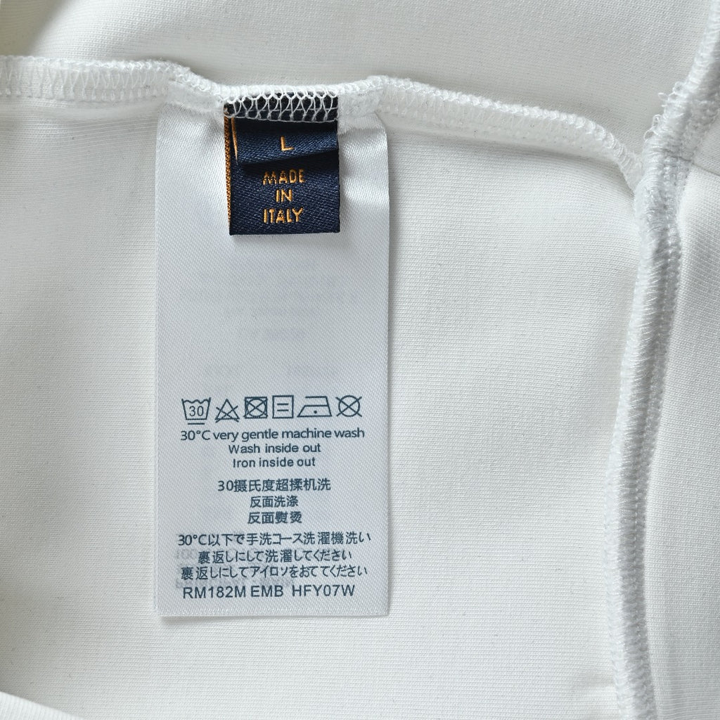 Louis Vuitton Monogram Graphic Crewneck Sweatshirt - White