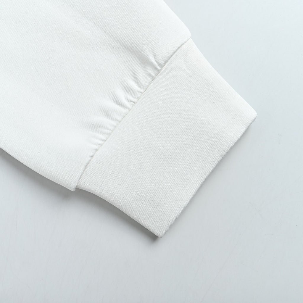 Burberry Multicolor Equestrian Knight Crewneck Sweatshirt - White