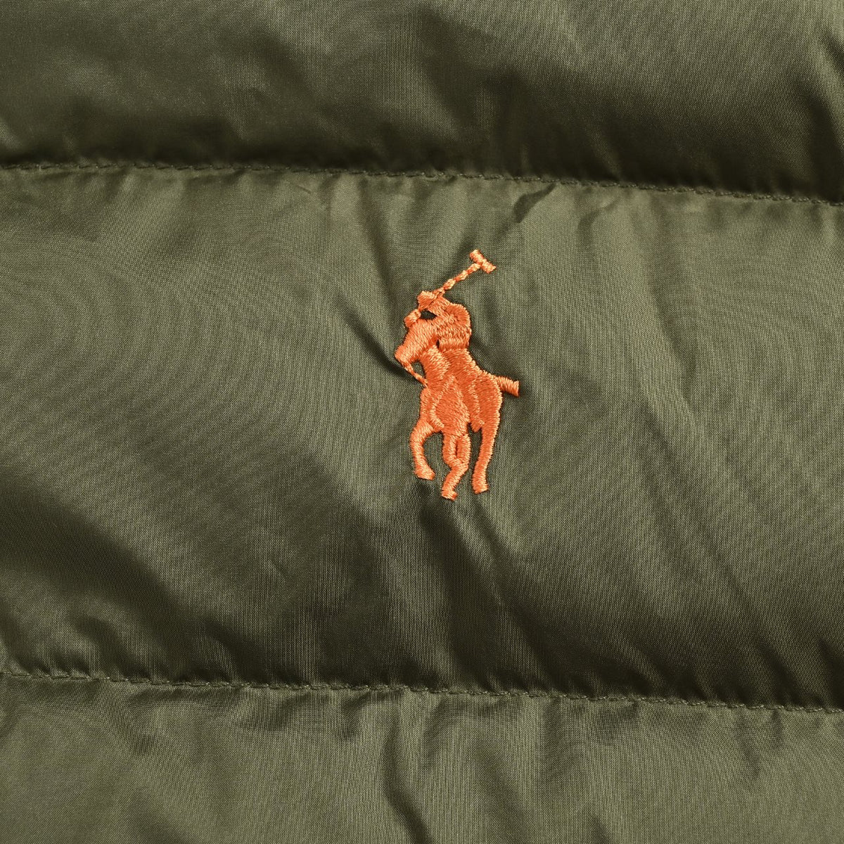 Ralph Lauren Unisex Pony Logo Stand-Collar Down Vest