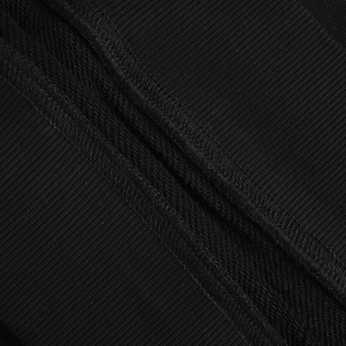 Fendi SS26 Blue Letter Embroidered Hoodie - Black