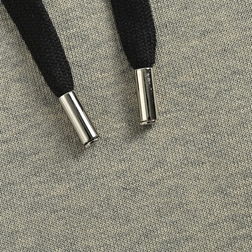 Burberry Flag Print Zip-Up Hoodie - Grey