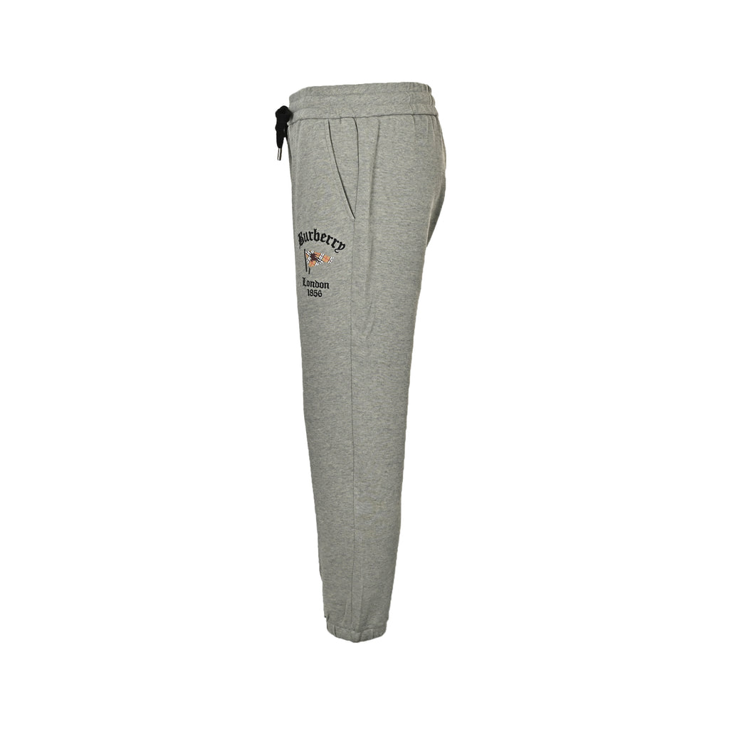 Burberry Check Flag Print Joggers - Grey