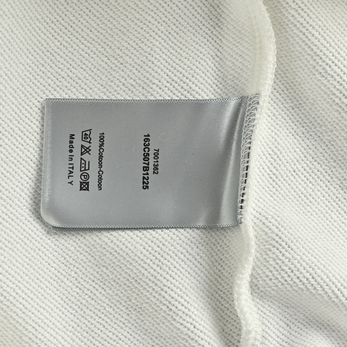 Dior CD Monogram Appliqué Crewneck Sweatshirt - White