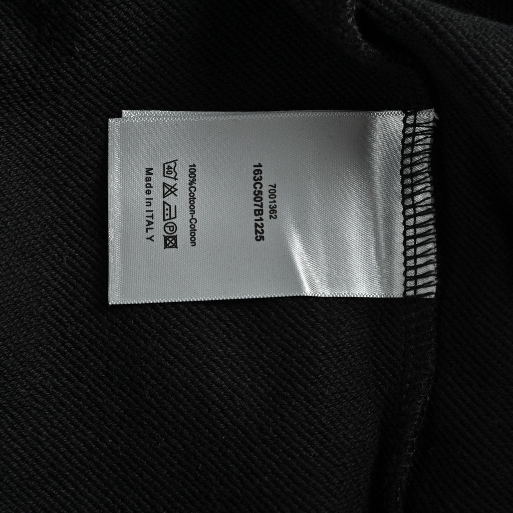 Dior CD Monogram Appliqué Crewneck Sweatshirt - Black