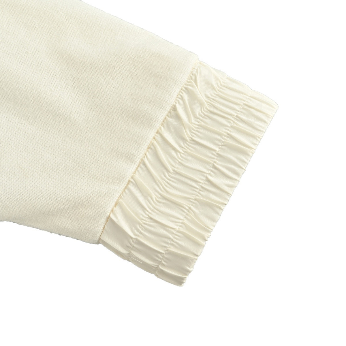 Louis Vuitton Tonal Monogram Reversible Knit Jacket - Ivory