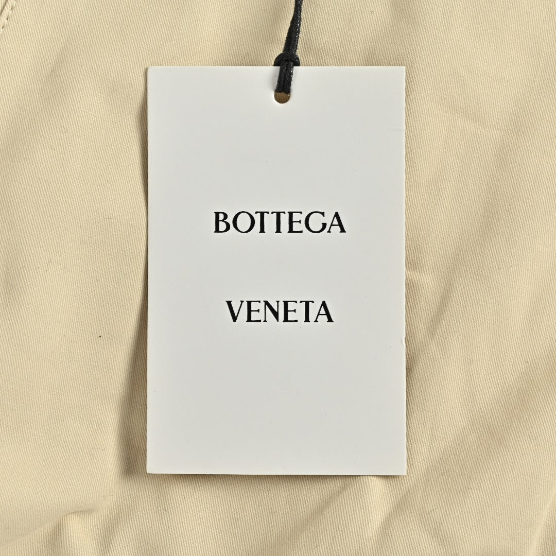 Bottega Veneta Woven Lambskin-Collar Jacket - Ivory