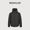 Moncler Quilted Hooded Down Jacket - Black