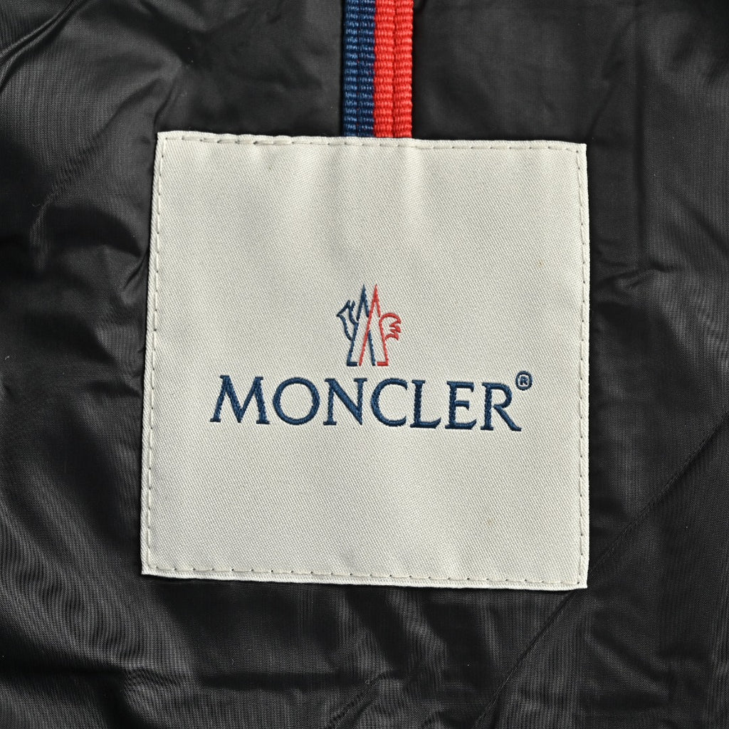 Moncler Quilted Hooded Down Jacket - Black