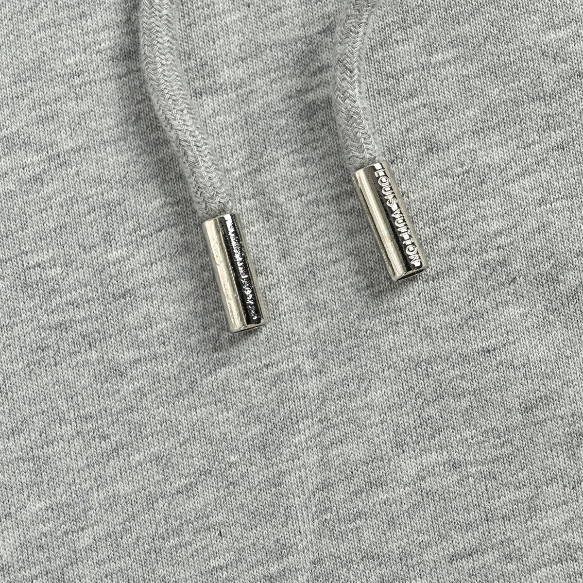 Louis Vuitton Sketch Monogram Zip-Up Hoodie - Light Gray