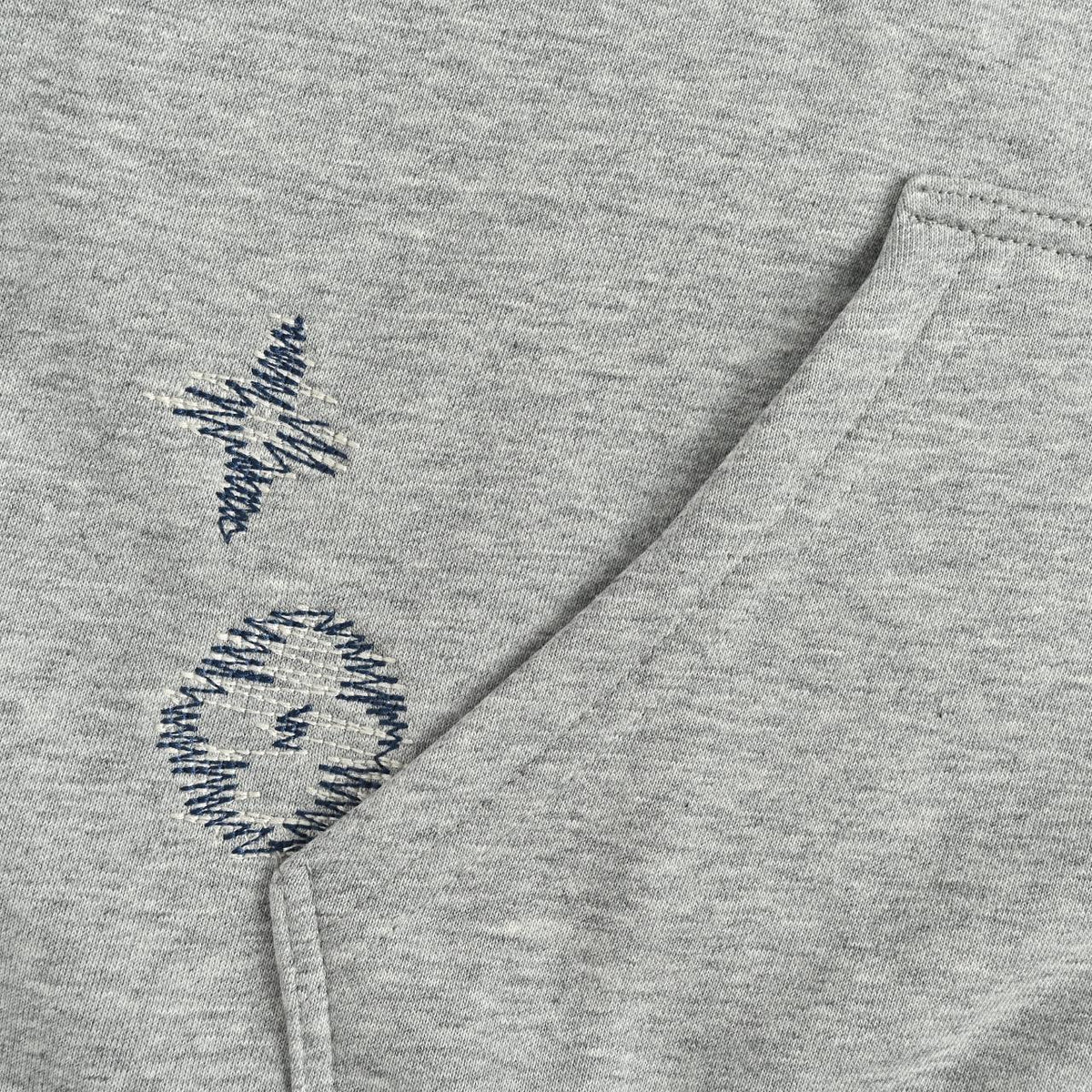 Louis Vuitton Sketch Monogram Zip-Up Hoodie - Light Gray