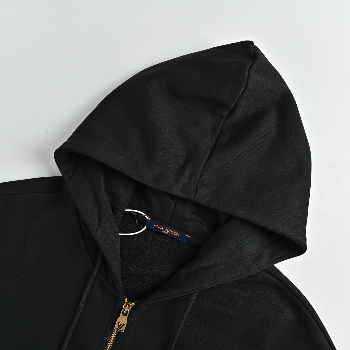 Louis Vuitton Sketch Monogram Zip-Up Hoodie - Black