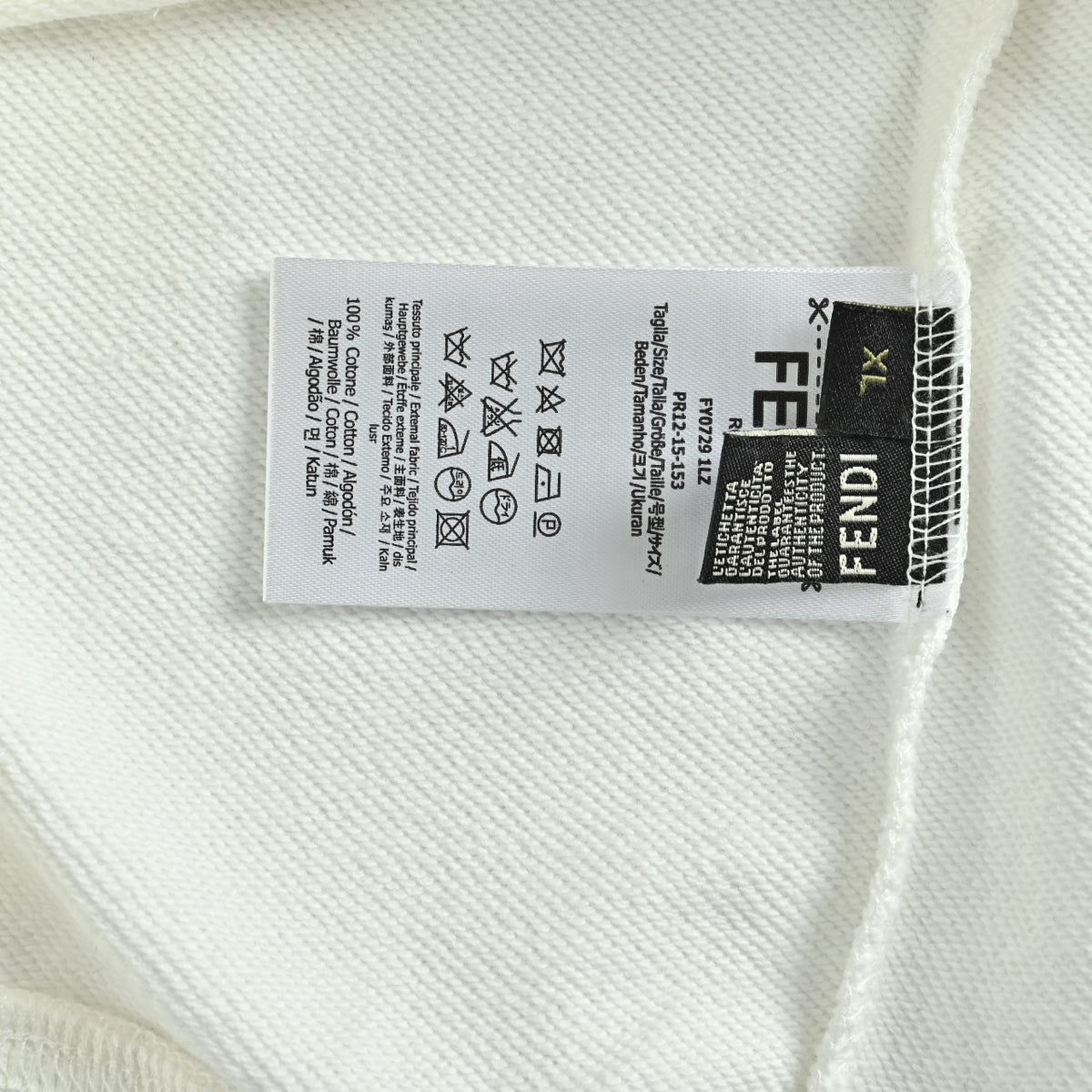Fendi Dog Embroidered Crewneck Sweatshirt - White