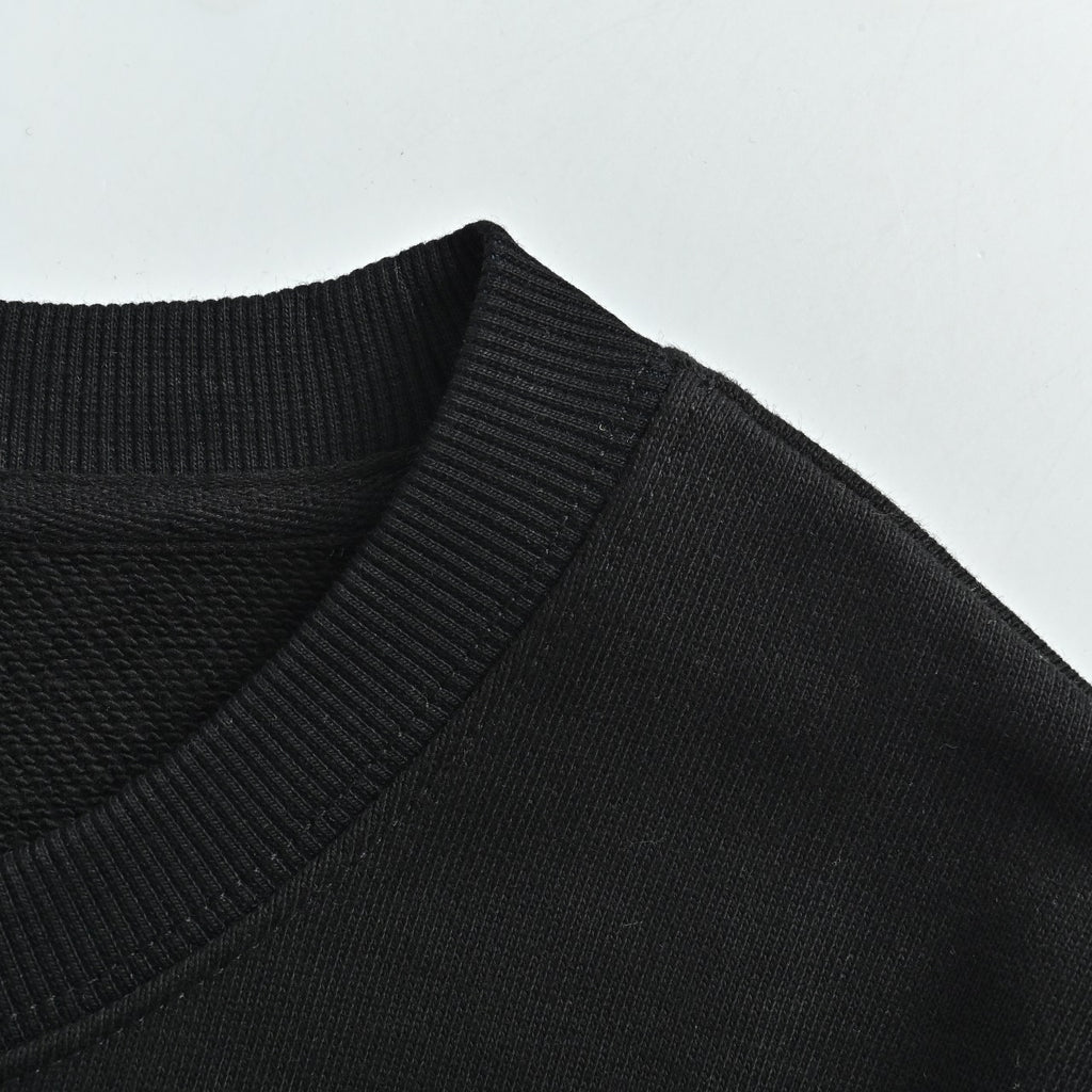 Fendi Dog Embroidered Crewneck Sweatshirt - Black