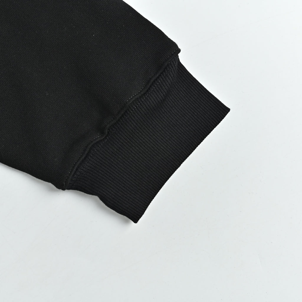 Fendi Dog Embroidered Crewneck Sweatshirt - Black