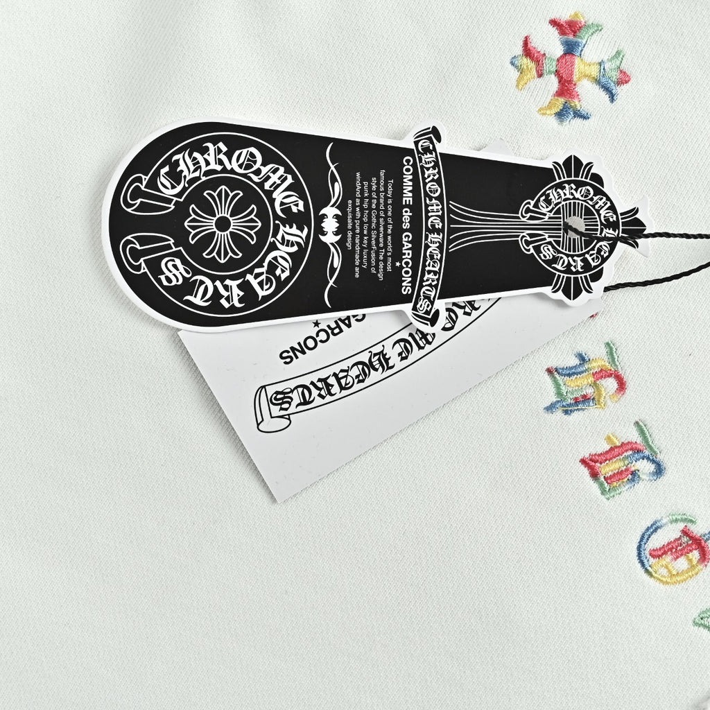 Chrome Hearts Script Crewneck Sweatshirt - White