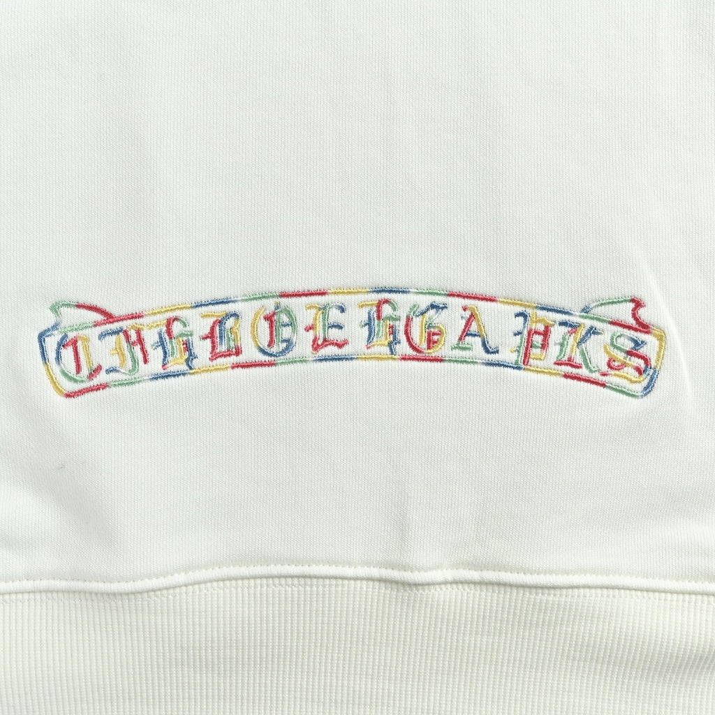 Chrome Hearts Script Crewneck Sweatshirt - White