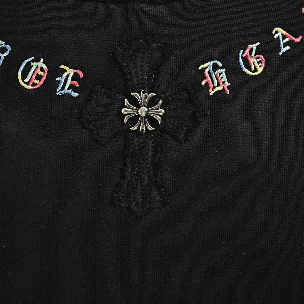 Chrome Hearts Script Crewneck Sweatshirt - Black