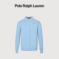 Ralph Lauren Polo Collar Knit Cardigan - Light Blue