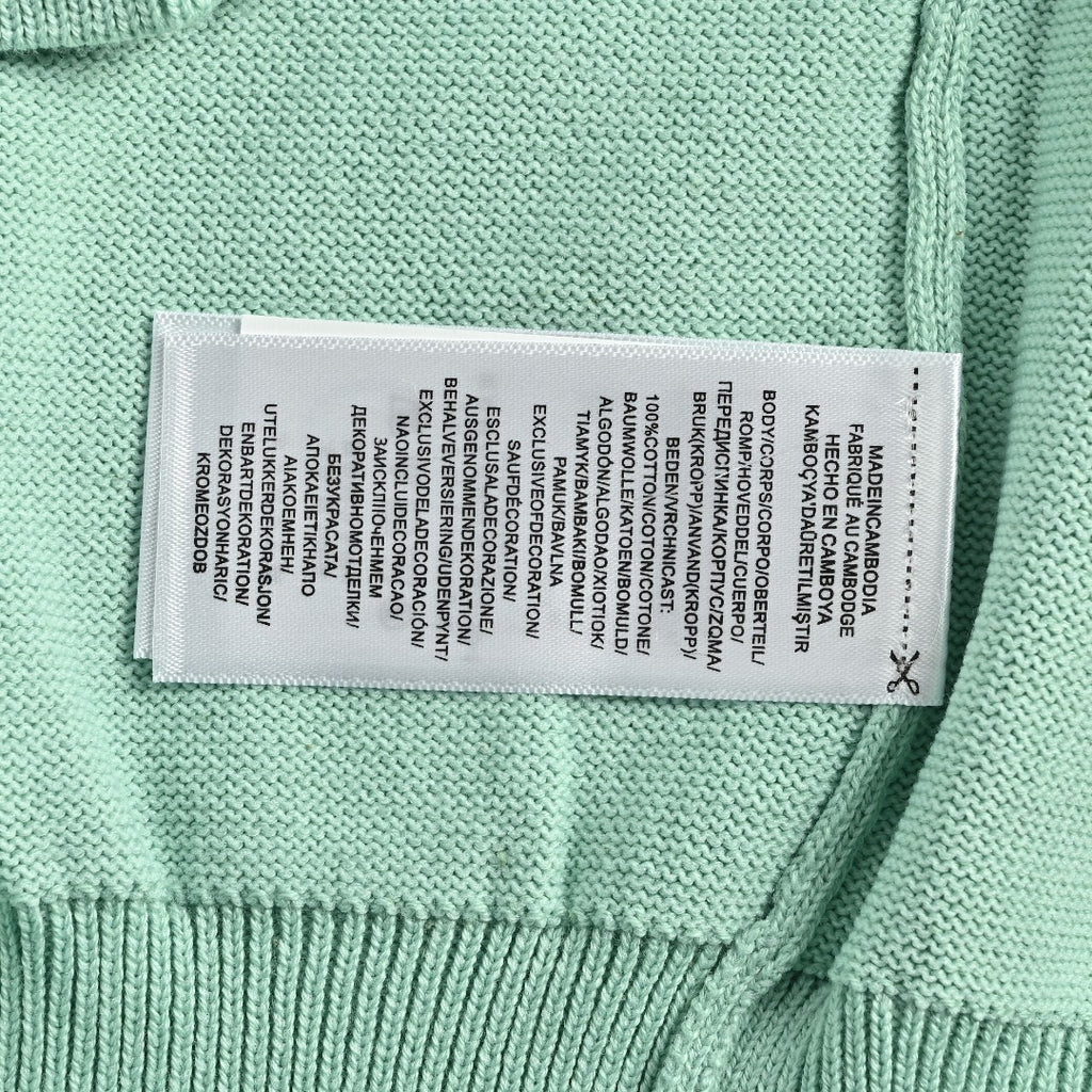 Ralph Lauren Polo Collar Knit Cardigan - Mint Green
