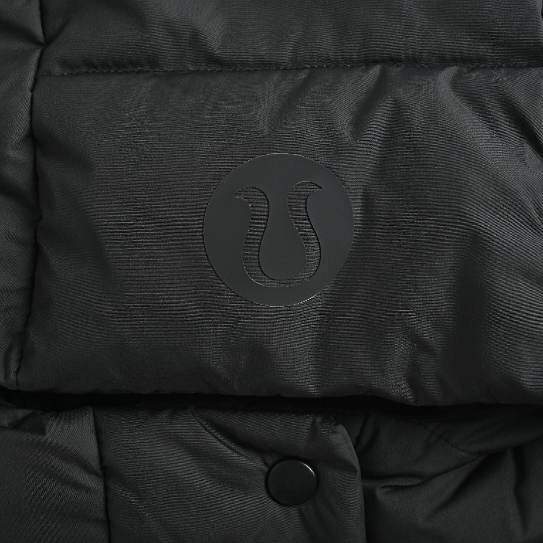 lululemon Women's Belted Hooded Down Vest - Black