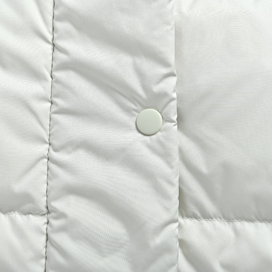 lululemon Women's Belted Hooded Down Vest - White