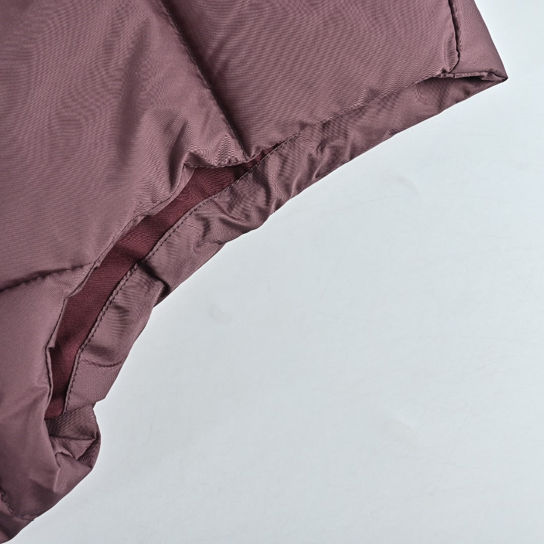 lululemon Women's Belted Hooded Down Vest - Plum