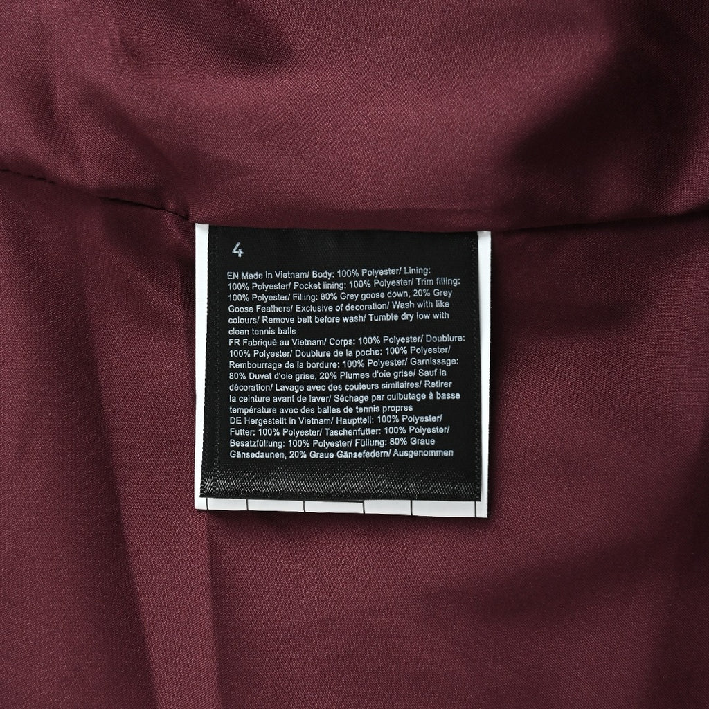 lululemon Women's Belted Hooded Down Vest - Plum