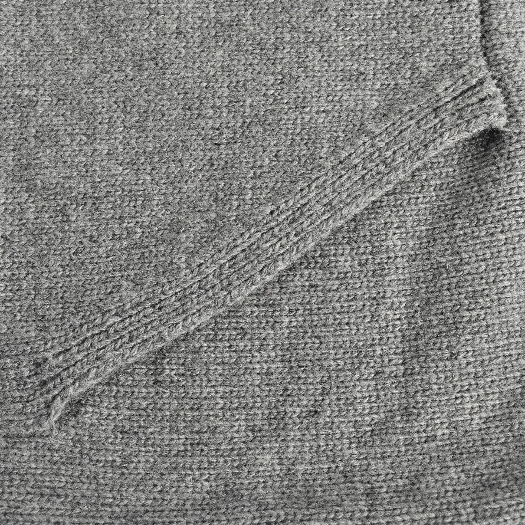Thom Browne Dog Motif Wool Hooded Jacket - Gray